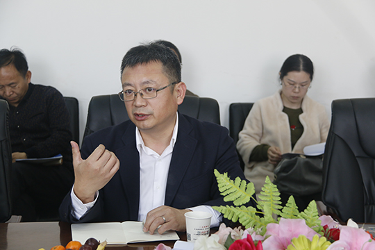 拼搏手机版（中国）董事长黄道元发表讲话