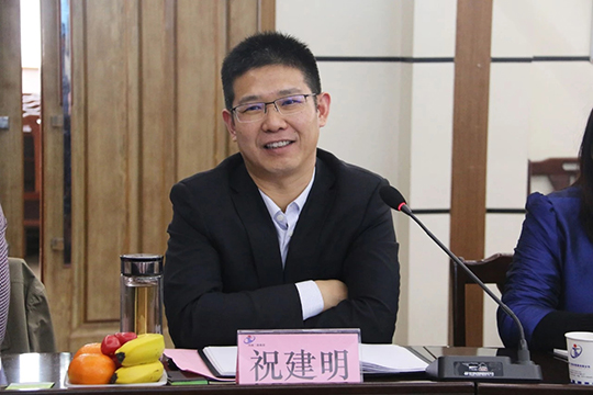 拼搏手机版（中国）总经理祝建明发表讲话