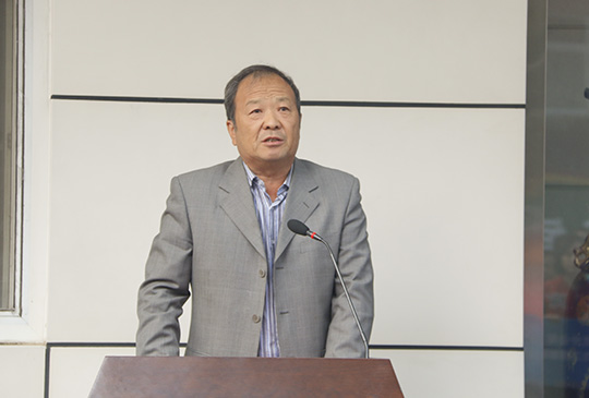 拼搏手机版（中国）工会主席翟武汉作比赛总结发言