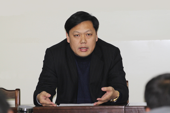 拼搏手机版（中国）总经理牛小昌在会上向大家提出希望和要求