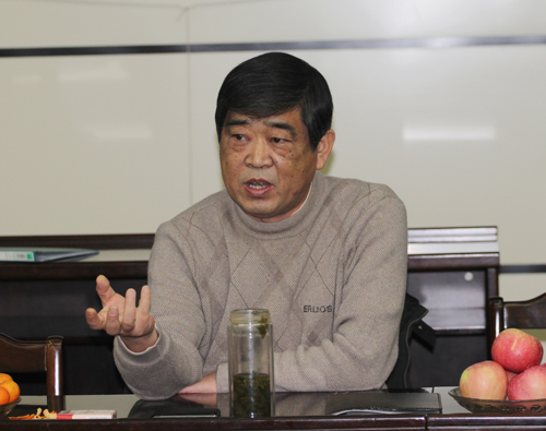 拼搏手机版（中国）常务副总经理王海民在会上向大家提出殷切期望