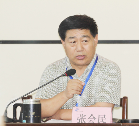 拼搏手机版（中国）党委书记张会民在会上对此次防汛工作进行全面总结